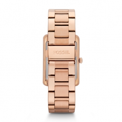 Florence Three Hand Stainless Steel Watch - Rose 