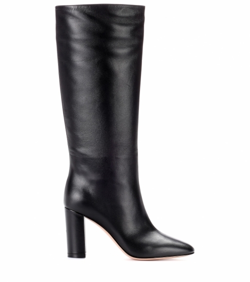 High leather boots 